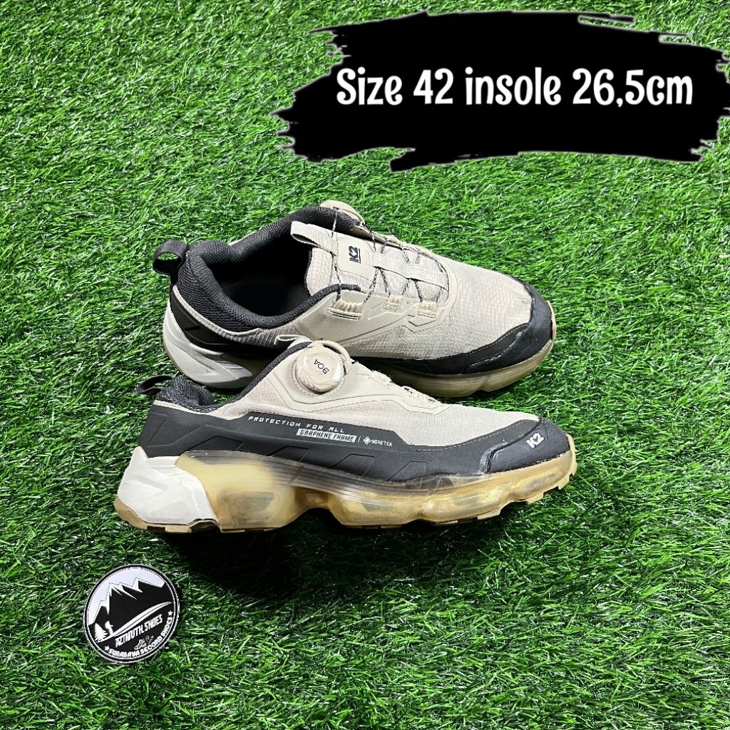 Sepatu Outdoor Gunung Hiking K2 Size 42