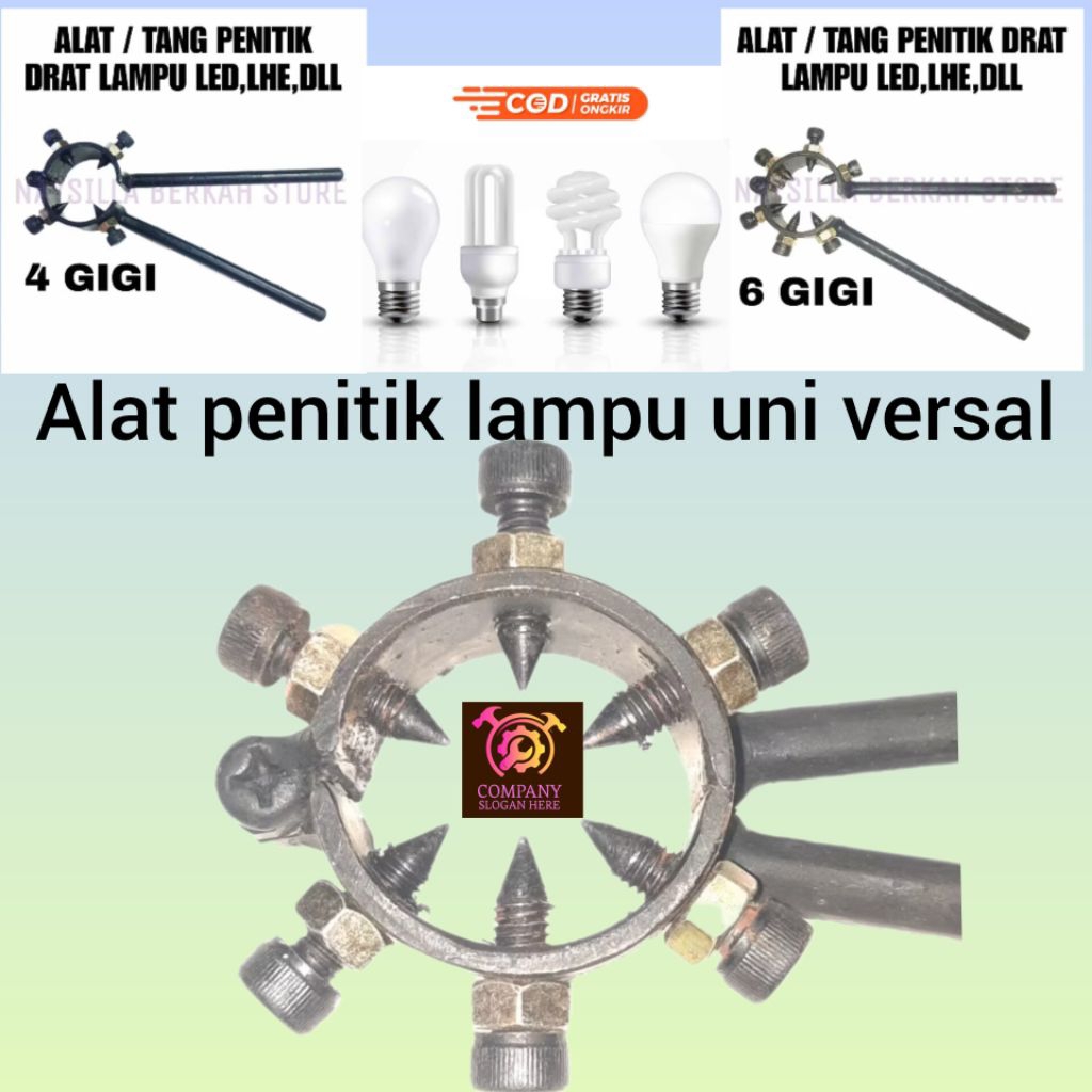 ALAT PENITIK DRAT LAMPU 4 PENITIK - TANG PENITIK DRAT LAMPU 4 PENITIK DAN 6 TITIK