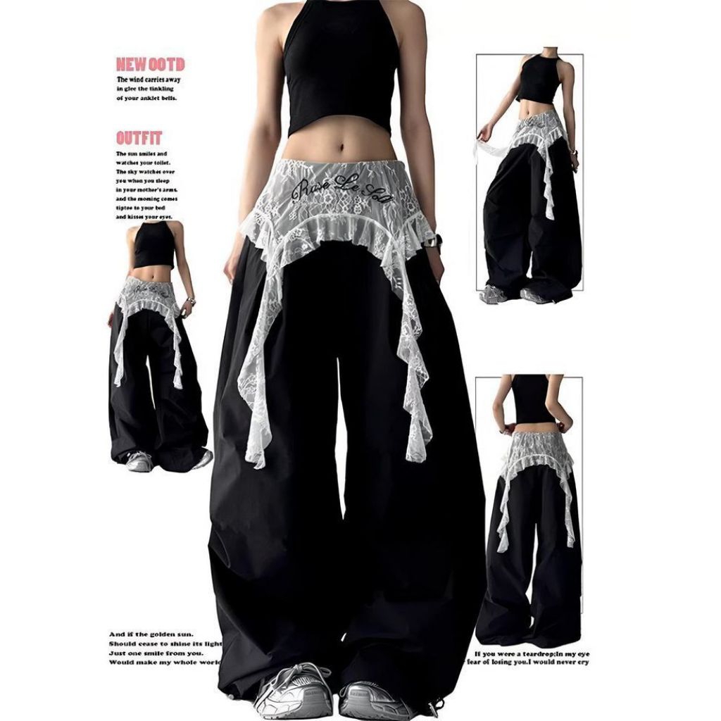 skirt over pants rok celana dance kpop korean style accessories idol outfit