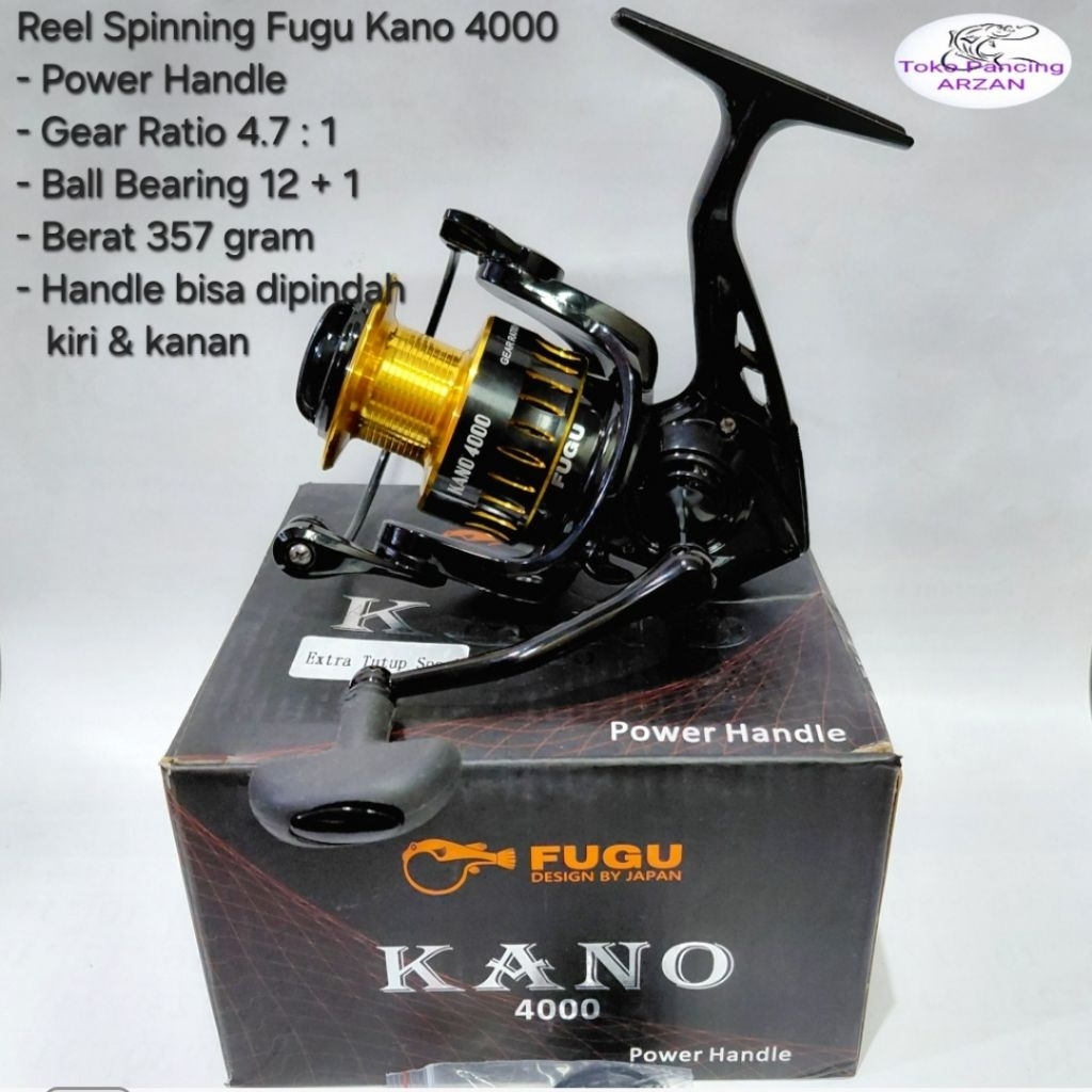 FUGU KANO 4000 Reel Power Handle Murah & Berkualitas