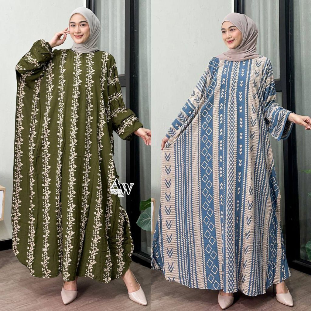 Gamis jumbo abaya Inara gamis jumbo kaftan LD 170 gamis Terbaru