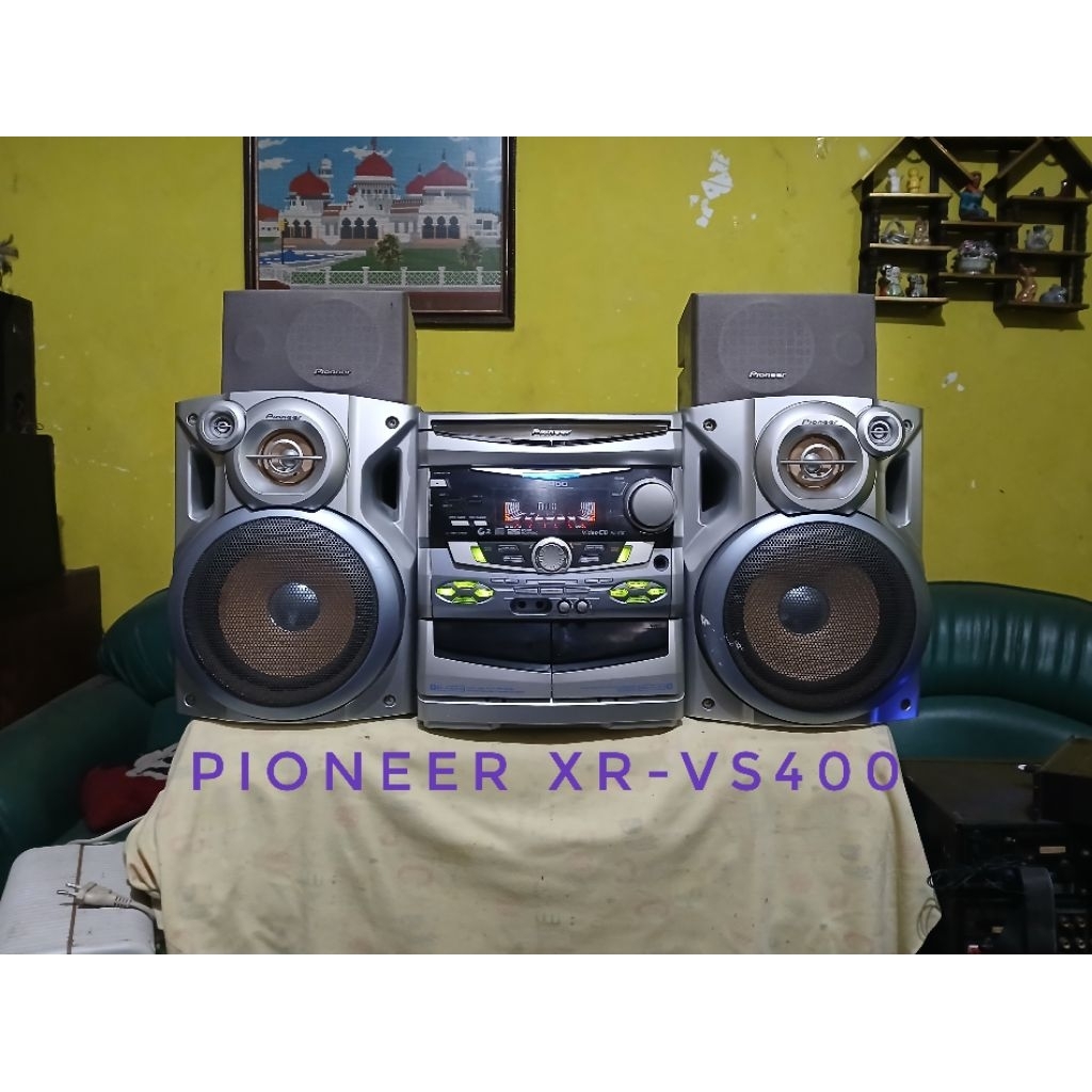 Sakset Hifi Compo PIONEER XR-VS400 Mulus woofer 7 inch
