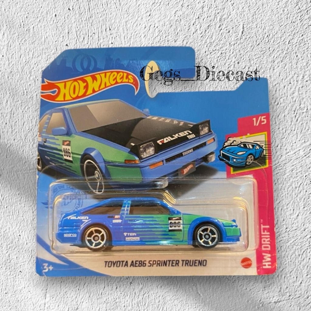 Hot Wheels Toyota AE86 Sprinter Trueno