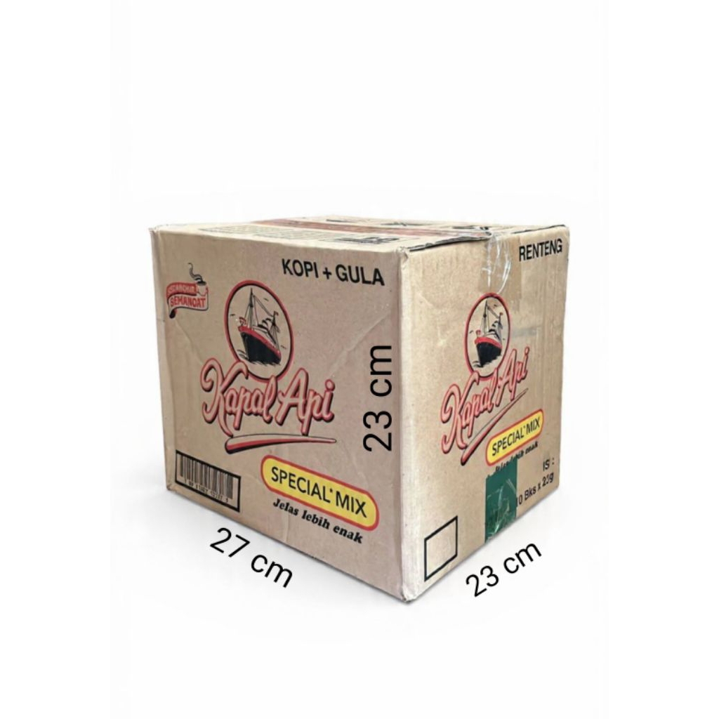 Dus kopi kapal api dus bekas kardus bandung murah