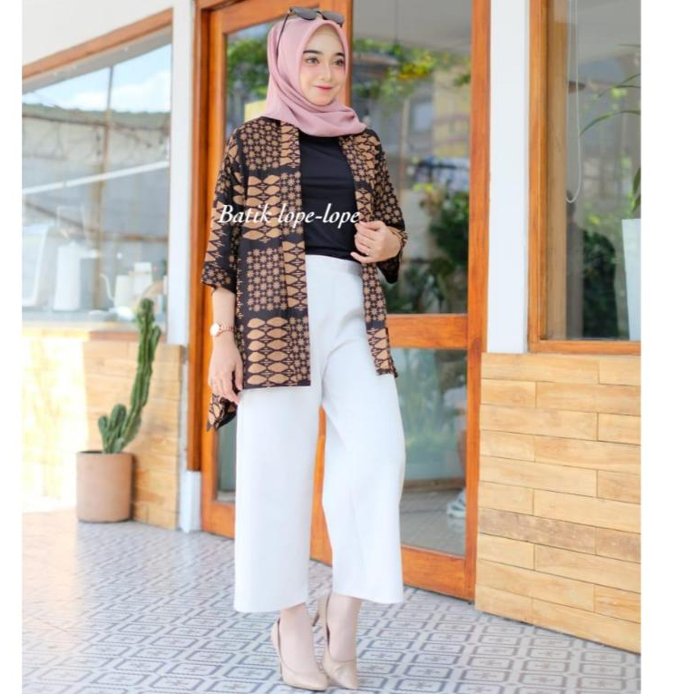 BLAZER NIKITA  batik kekinian// baju blazer wanita terbaru /outer wanita
