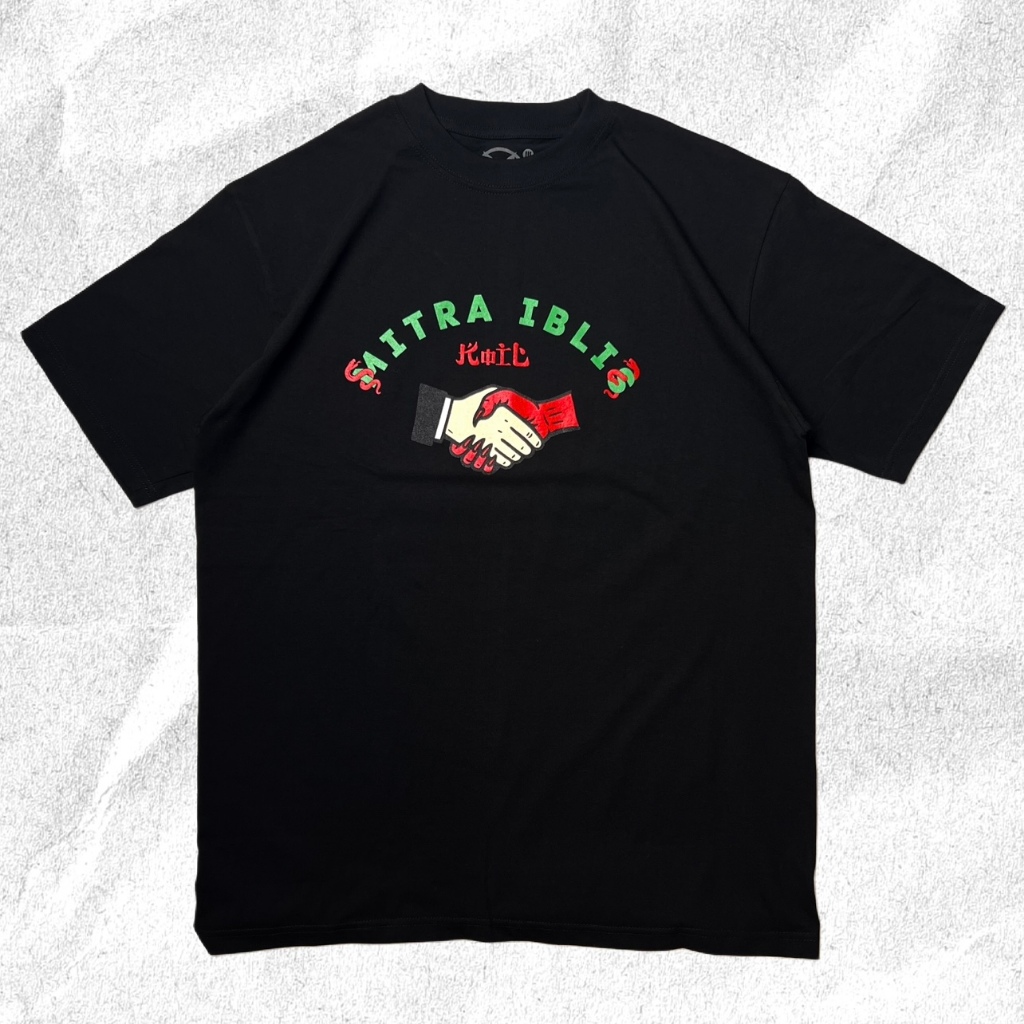 KOIL - MITRA IBLIS BLACK (Limited) - Kaos Official Koil Killer Merch (Bonus: Sticker KOIL)