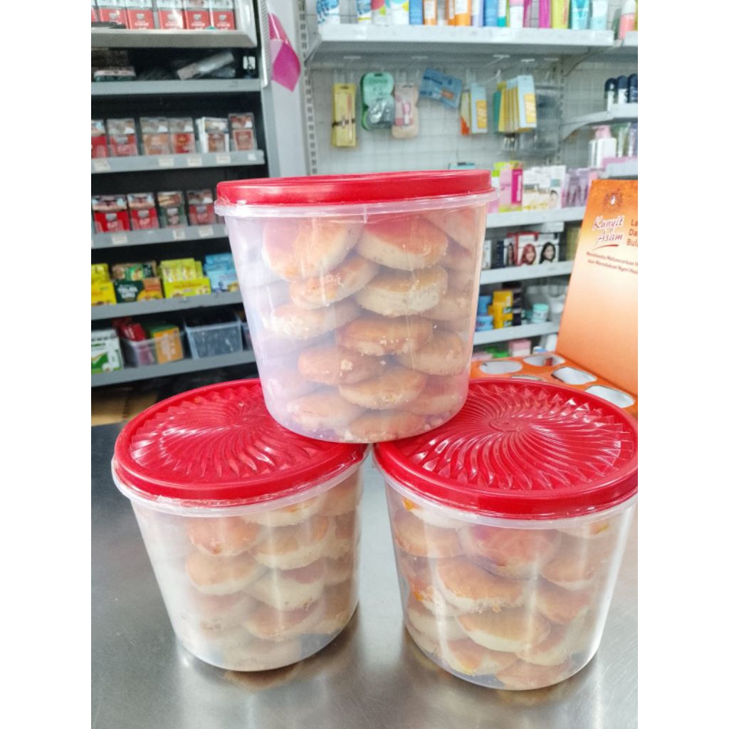 SIBRAYA Mart | Kue Kacang Toples 1 Kg | Kue Kacang Khas Jombang Toples 1 Kg