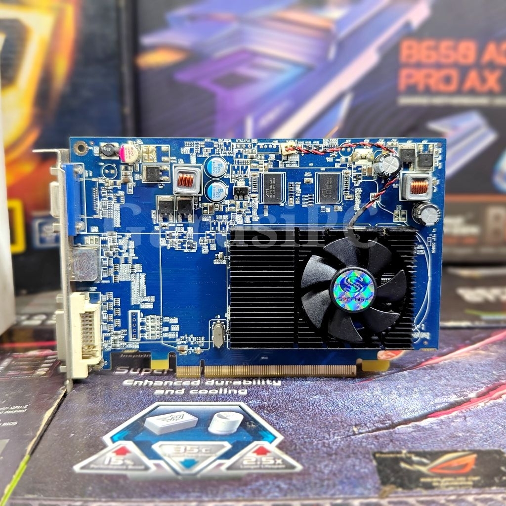 VGA Card AMD Ati Radeon HD 4650 Sapphire 1GB 128Bit DDr2