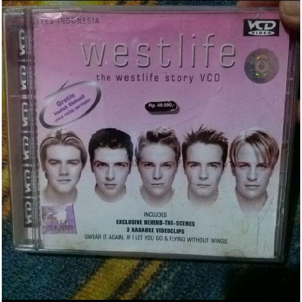 VCD Westlife The Westlife Story