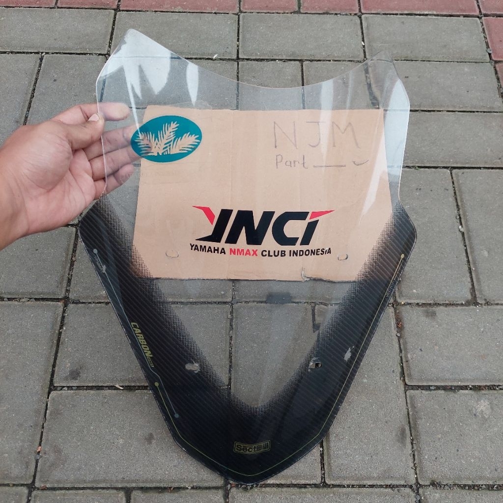 Tameng Depan Visor Variasi Yamaha Nmax 155 Second