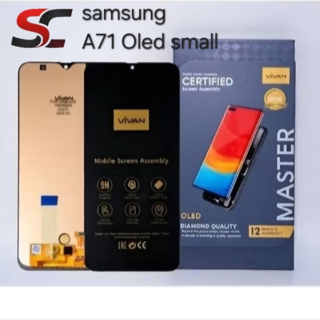 OLED LCD SAMSUNG A71 TIPIS PRESISI VN