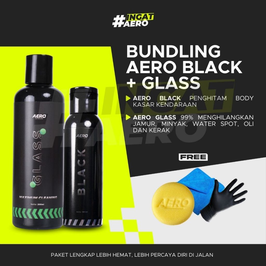 Aero Bundling Aero Black & Aero Glass