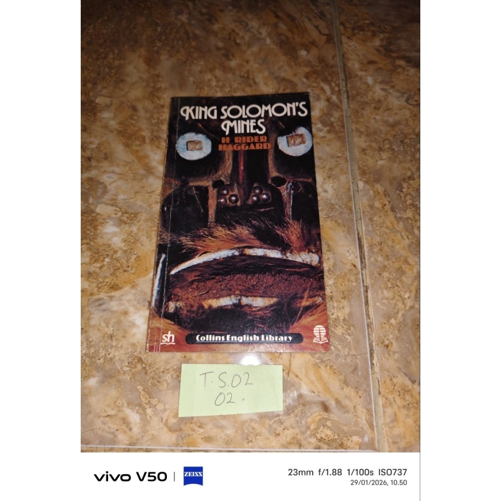 Buku King Solomon's mines by H Rider Haggard