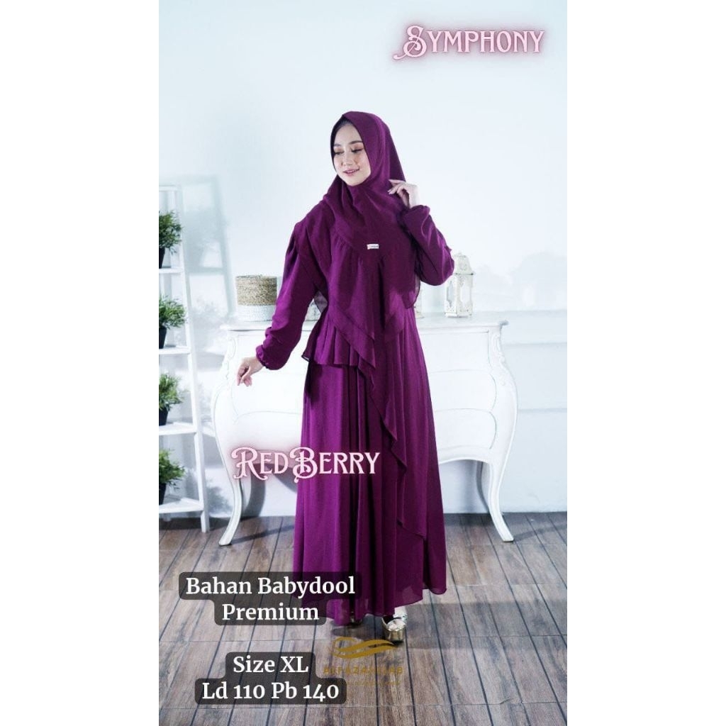 [READY] Symphony Dress by Alfaza Hijab