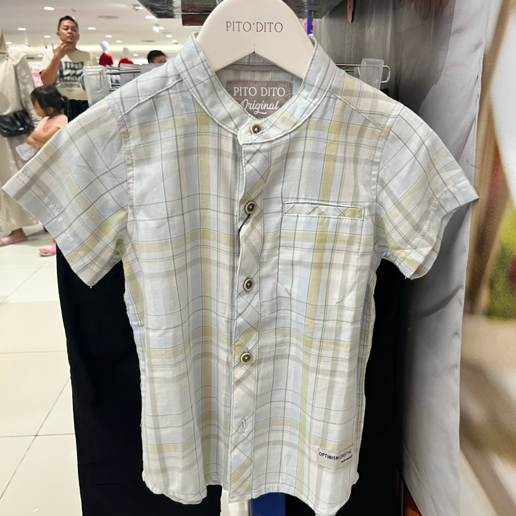 kemeja pendek keRa koko pito dito