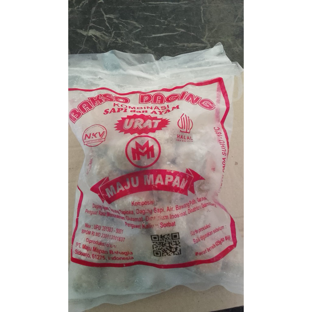 pentol bakso maju mapan urat