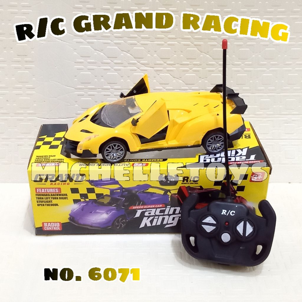 Mainan RC Racing King Sport Car - Mobil Remote Control Mobil Sport Edukatif