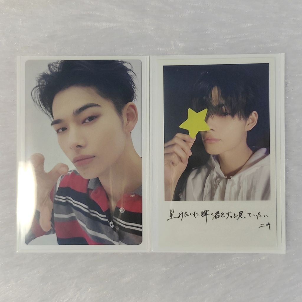 Photocard Official Enhypen Ni-ki set Yoi Japan Solo Jacket ver.