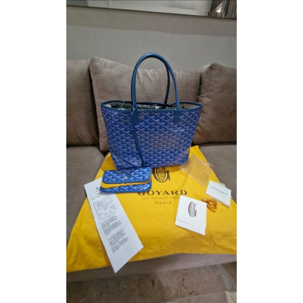Goyard Saint Louis PM Blue 2024 (Like New)