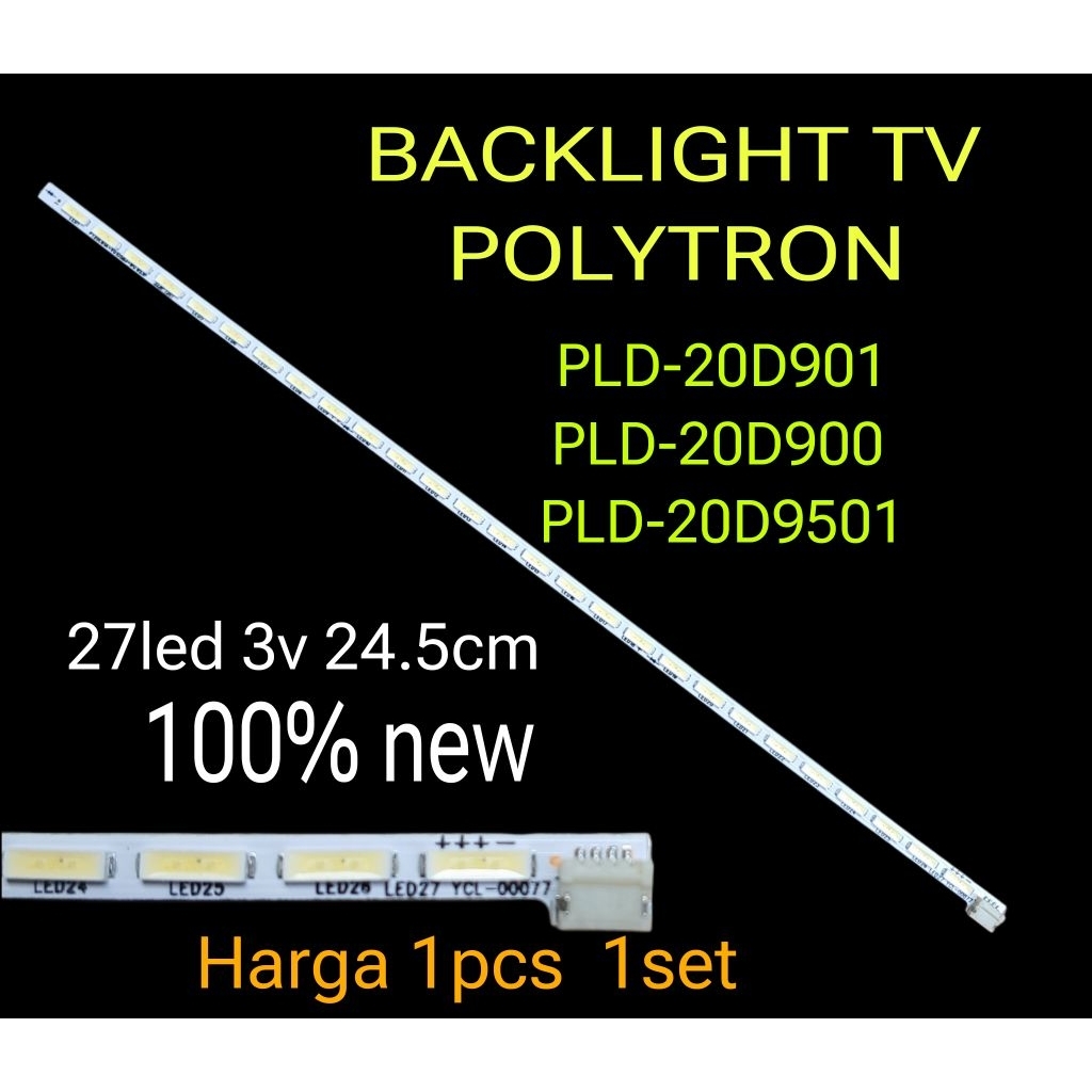 LAMPU LED BACKLIGHT BL TV POLYTRON PLD-20D900 PLD-20D901 20D9501 20D901