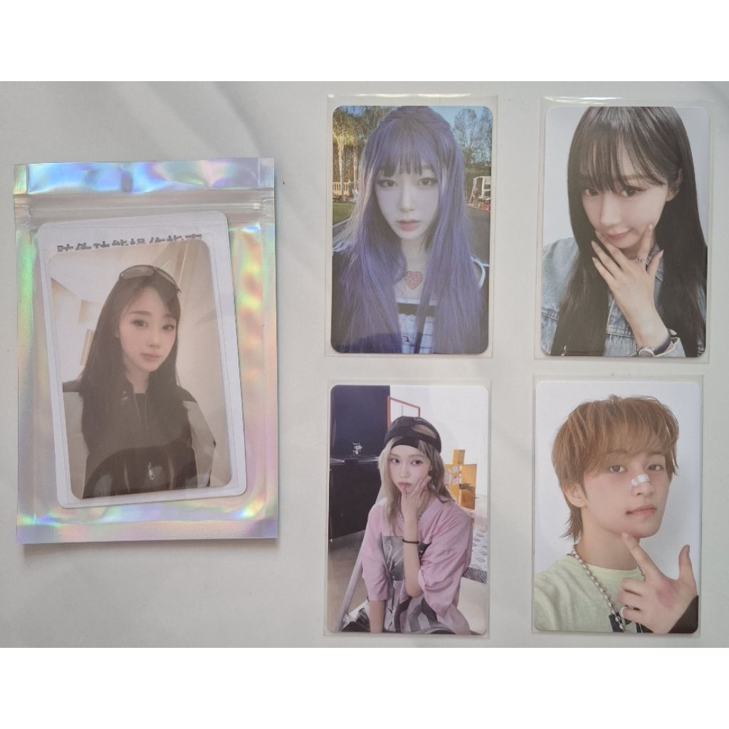 PHOTOCARD NCT AESPA MARK GISELLE WINTER PC QQ MUSIC RICH MAN SPICY ZINE ANIME SEASON'S GREETINGS 202