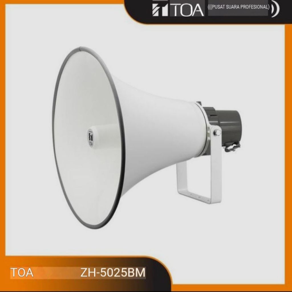 Horn Speaker Corong TOA 25 watt Trafo ZH-5025BM ZH 5025 BM
