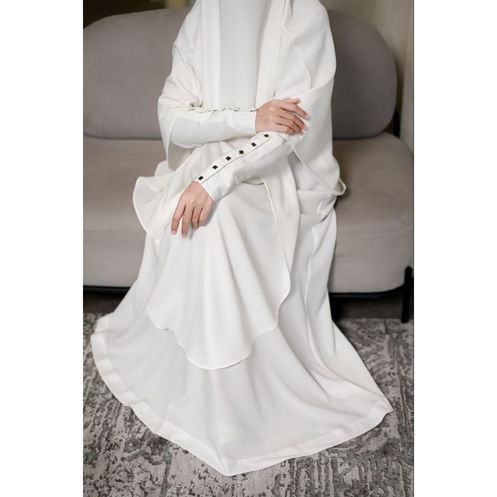 ABAYA DOUBLE SET FK MEDIUM - ABAYA AL ARABIAN - ABAYA SYARI