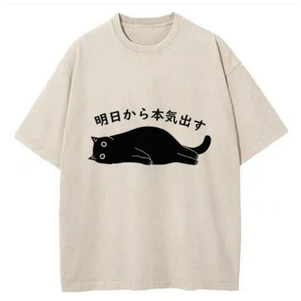 Kaos oversize premium wanita