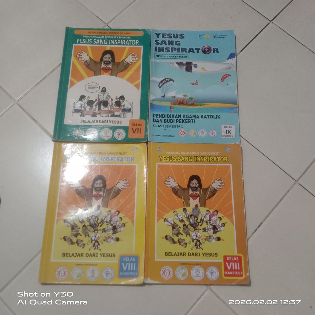 Buku Pendidikan Agama Katolik Dan Budi Pekerti -  YESUS SANG INSPIRATOR