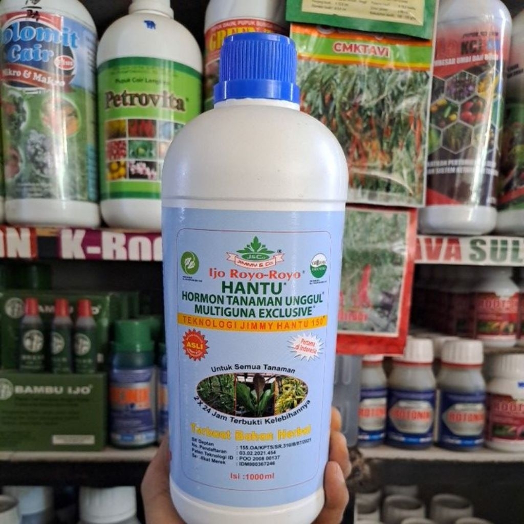 Pupuk Hantu Daun 1liter ijo royo royo Jimmy Hantu Hantu Daun