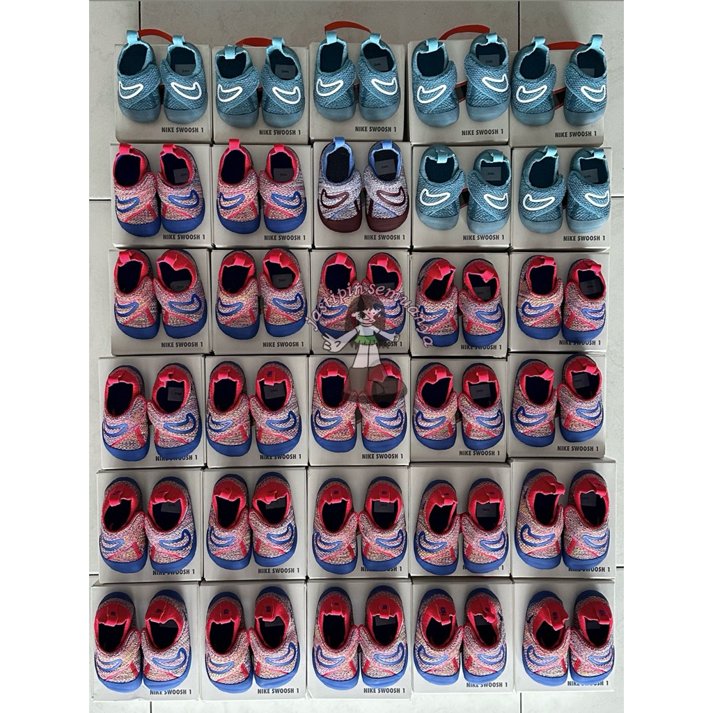 Nike Swoosh 1 Baby Brand New READY STOCK Resmi 100% Original Sepatu Bayi Prewalker PYOPP