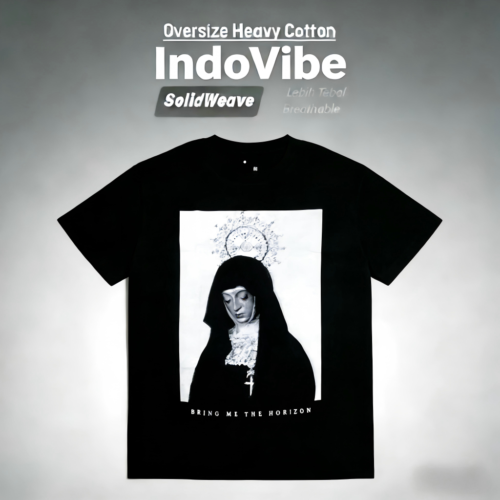 BRING ME THE HORIZON - NUN TSHIRT - BLACK | ORIGINAL MERCHANDISE