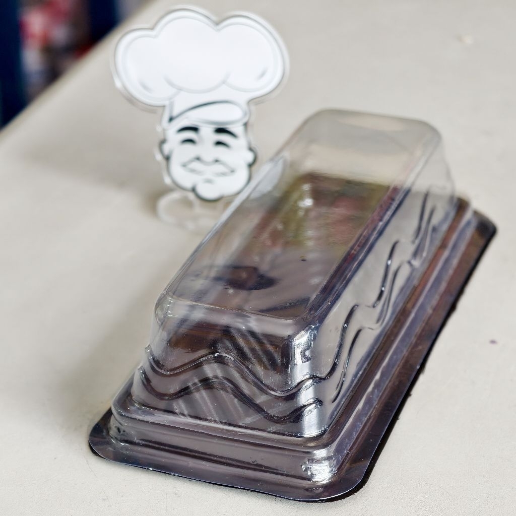 Mika 3 Mochi (5Pcs) / Tempat Mochi Isi 3 / Mika Mochi / Cup Mochi / Mika Mochi Persegi Panjang / Mik