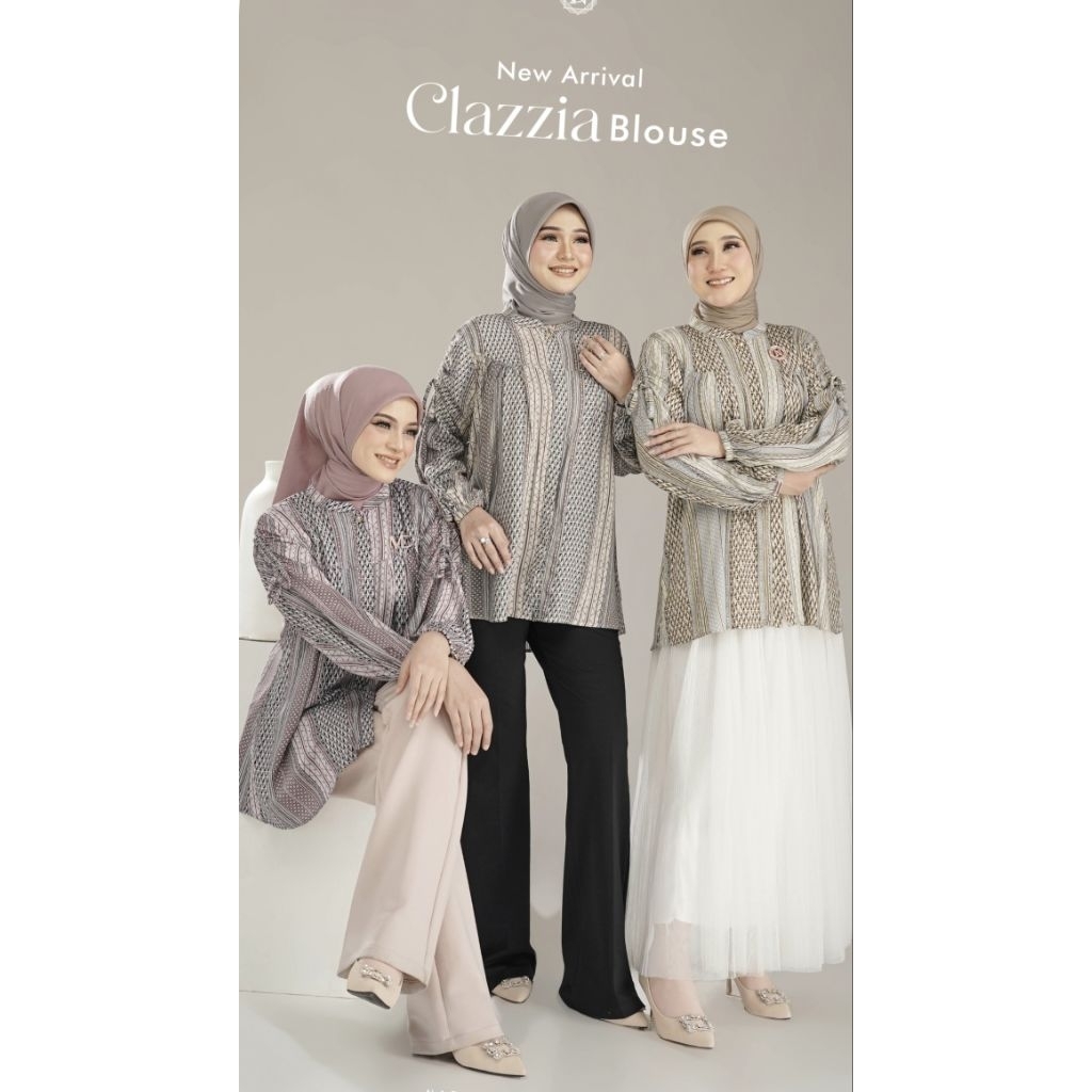 CLAZZIA BLOUSE ATASAN NADHEERA LUXURY