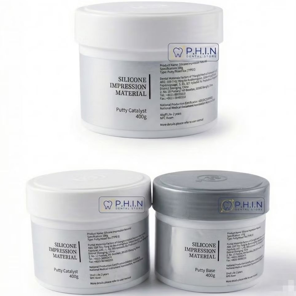 Double Impression Putty Bahan Cetak Gigi