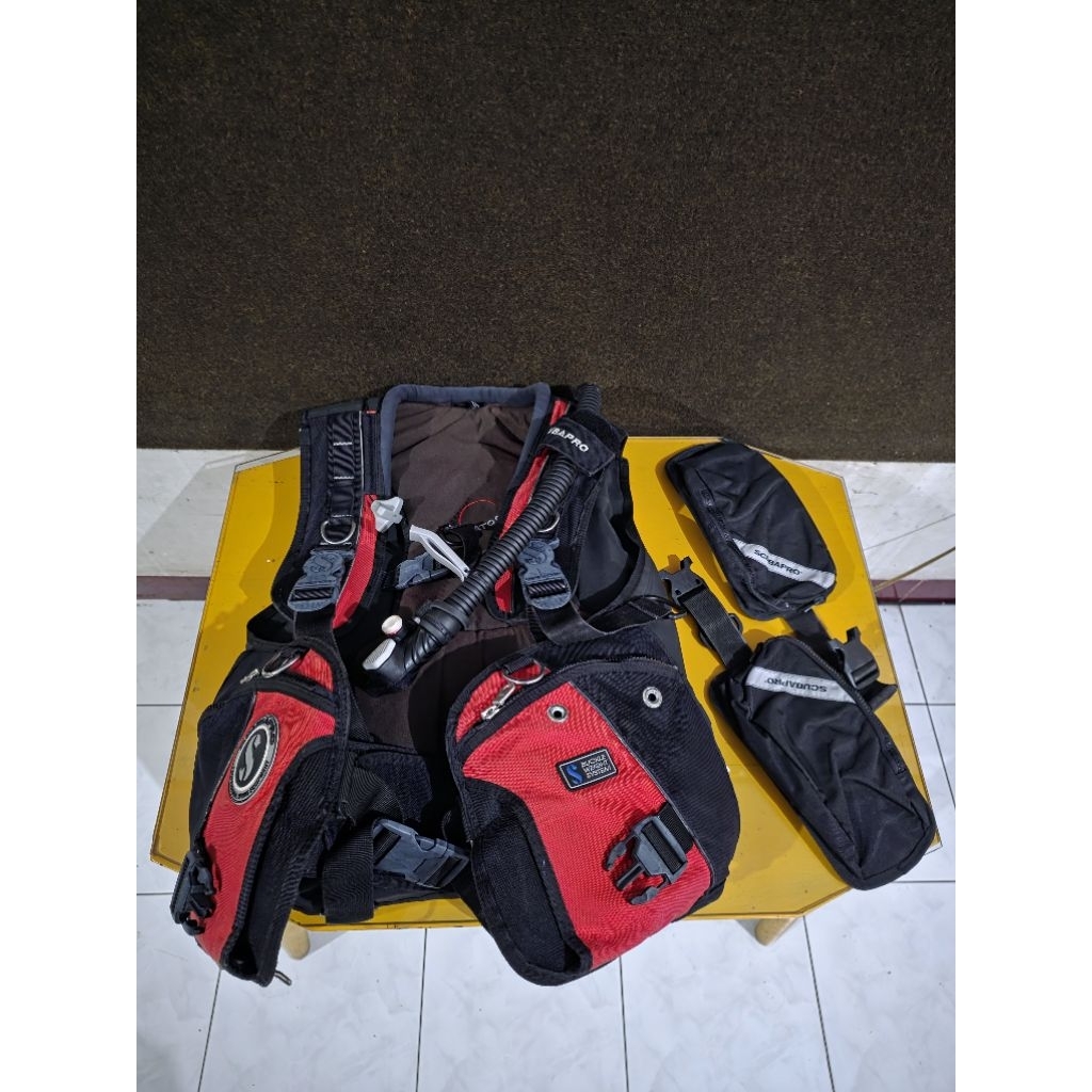 BCD scubapro equator size MD scuba diving selam underwater