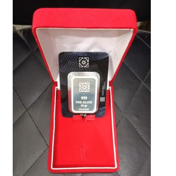 LM Perak MT 50 gram - 999 Fine Silver