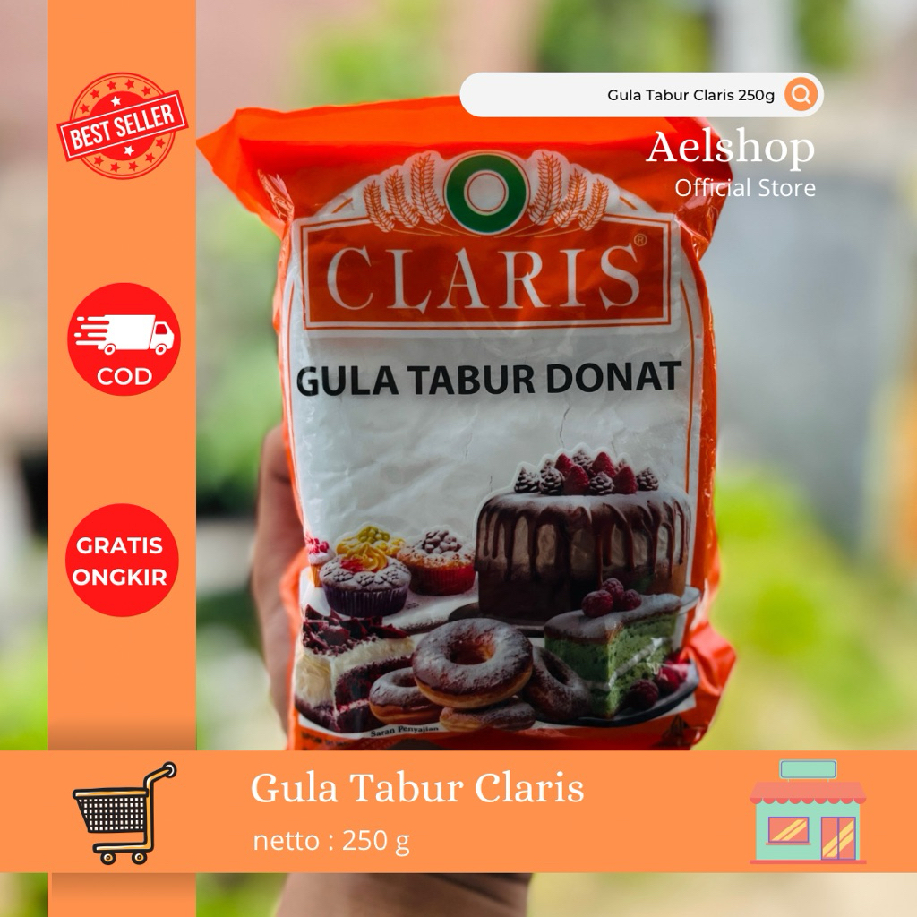 Gula Halus Claris 250 gr