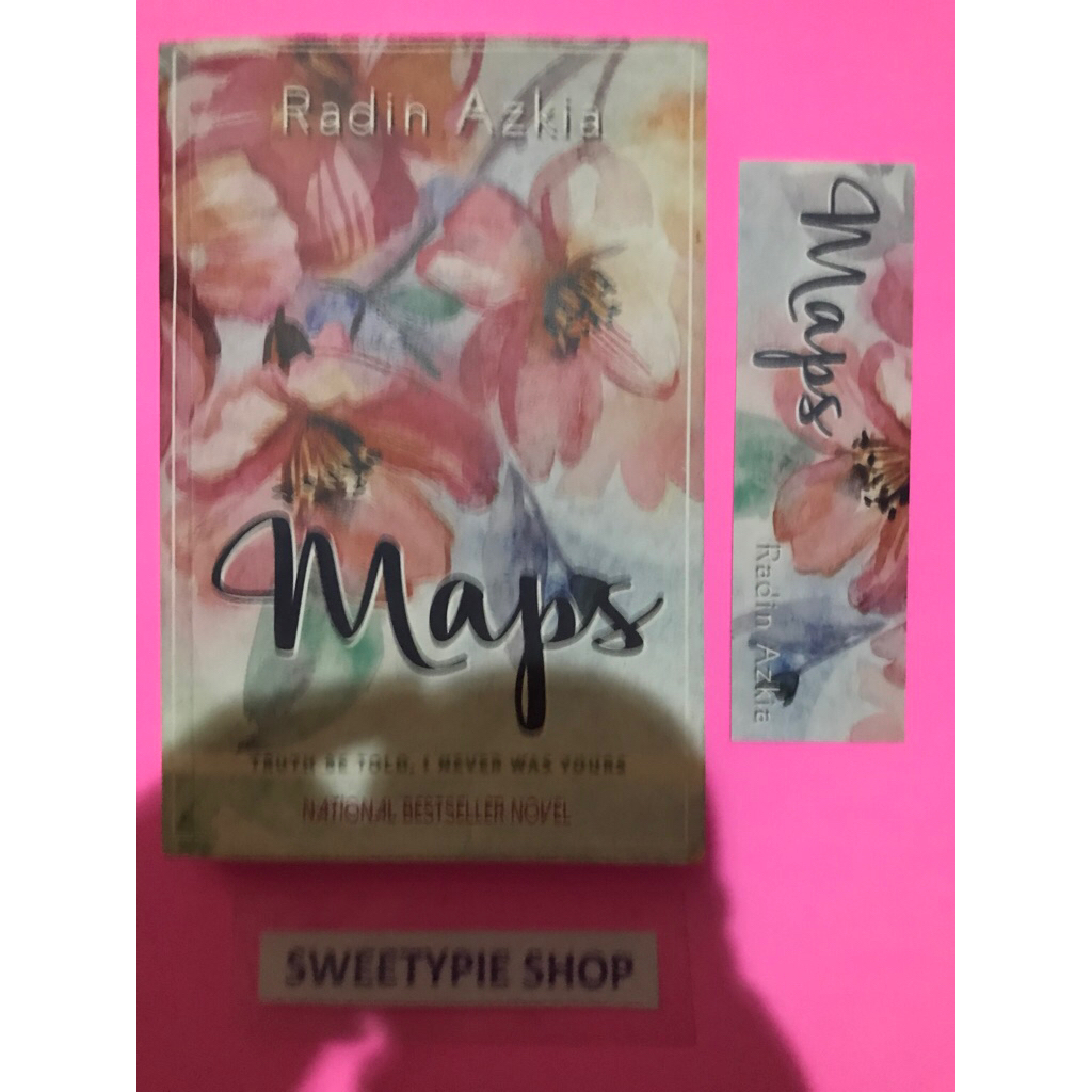 [Original] Novel Wattpad : Maps - Radin Azkia (Preloved/Bekas)