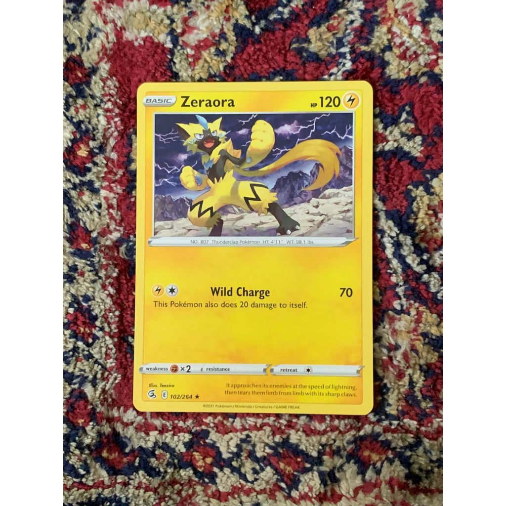 Zeraora Pokemon English