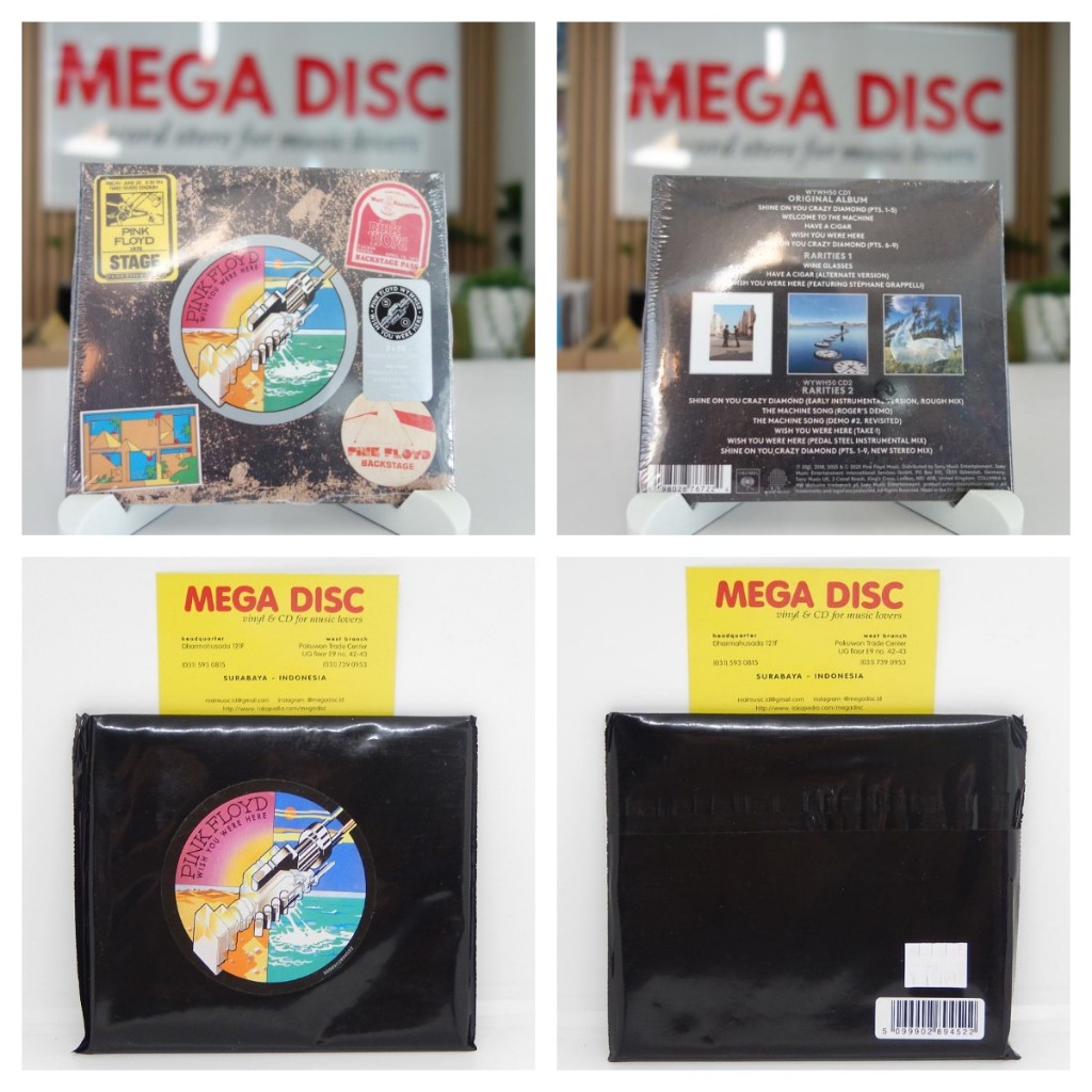 CD Pink Floyd - Wish You Were Here Album Audio Music