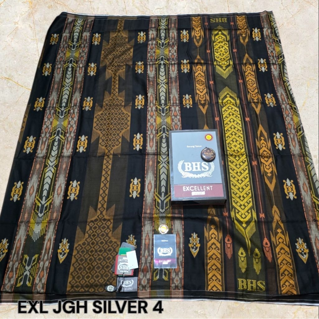 Sarung BHS Excellent SILVER JGB, JGF, JGH, JGK, JEA (motif mewah & langka)