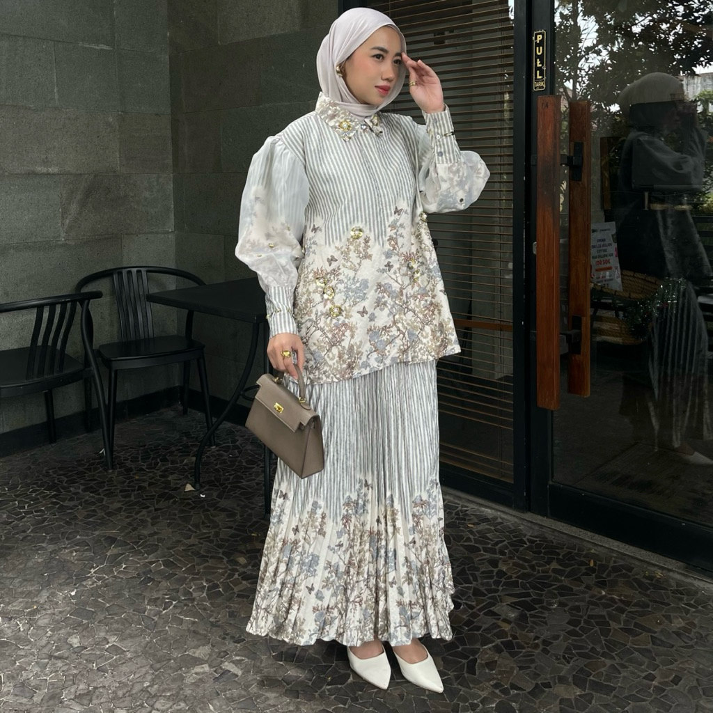 Queen set | one set raya | raya outfit