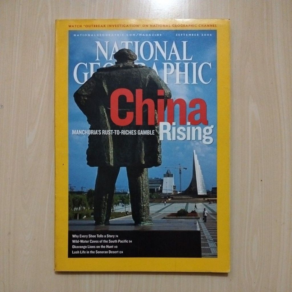 MAJALAH NATIONAL GEOGRAPHIC - CHINA RISING - Majalah Bekas Murah Original - B10