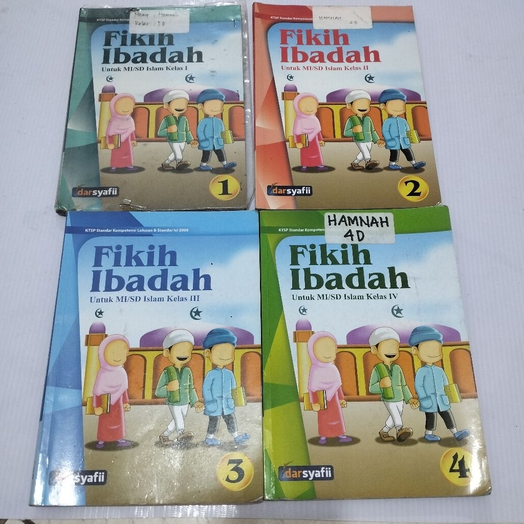 FIKIH IBADAH KELAS 1, KELAS 2, KELAS 3, KELAS 4 DARSYAFII KTSP STANDAR KOMPETENSI