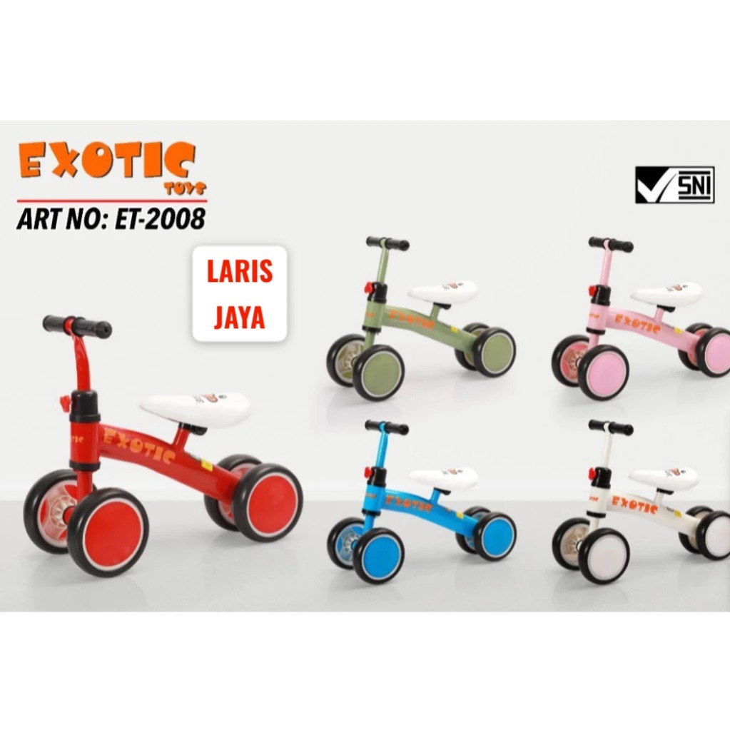 SEPEDA ANAK EXOTIC 2008 SEPEDA BALANCE BIKE EXOTIC NEW SEPEDA KESEIMBANGAN