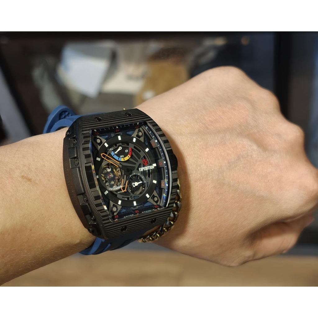 Original Expedition watch E6782 carbon titanium limitted edition(second)