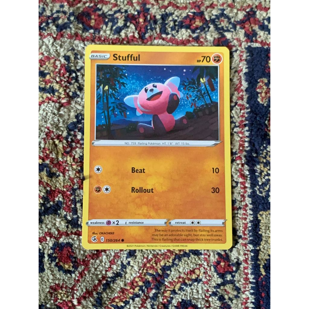 Stufful Pokemon English 150/264