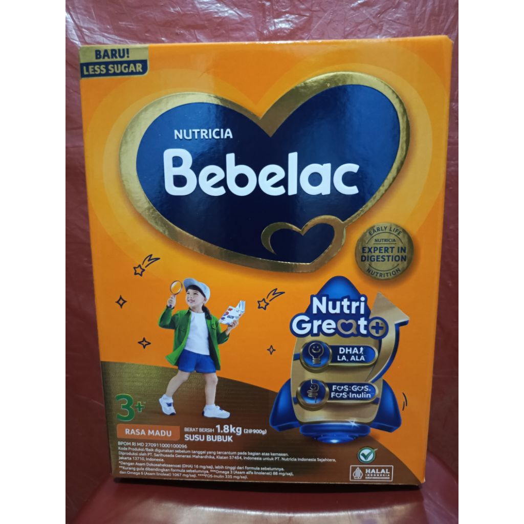 Bebelac 3+ (Bebelac 4) susu bubuk 1,8 kg