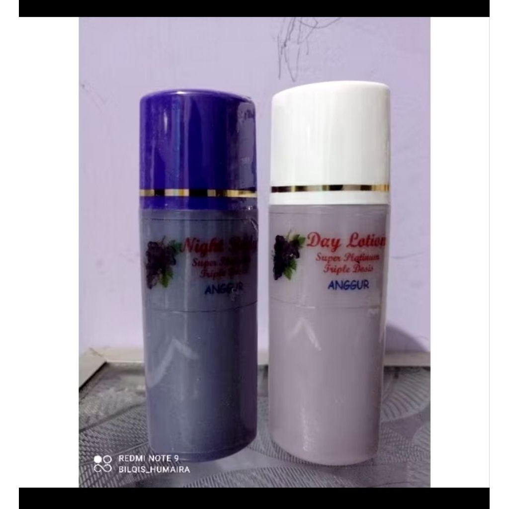 Paket Hb super platinum triple dosis anggur / Hb siang malam agr ip